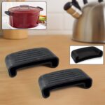 Silicone Rubber Pot Handle Sleeve Cover (2 Pc)
