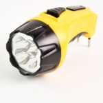 Rechargeable LED Torch Flashlight – High-Power Handheld Emergency Light with Built-in Plug - Image 5