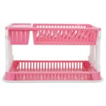 Plastic Kitchen Organizer Rack with Water Storing Tray - Image 5