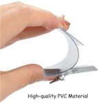 Plastic Transparent cardholders With Pin & Clip 90 mm x 60 mm (50 Pcs Set) - Image 4
