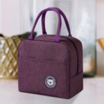 Lunch Box Bag for Women Men Insulated Lunch Bag With Zipper (1 Pc) - Image 2