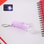 Mini LED Flashlight Keychain Torch (Mix Color & 1 Pc)