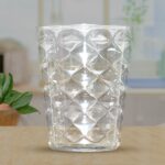 Apex Pyramid Design Unbreakable Plastic Glass – 300 ML - Image 6