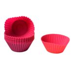 Silicone Cup Cake Mould (10 Pcs Set) - Image 7
