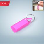 1 Pc Keychain Tag Label Used For Decorative Purpose On Keys And All