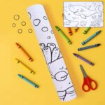 Fun and Educational Coloring Roll (1 Pc) - Image 6