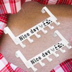 Heavy-Duty Carbon Steel Door Hook Hanger Rack (2 pc / 6 Hook / White)