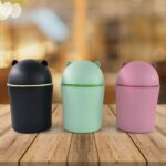 Apex Mini Tabletop Dustbin (1 Pc / 1200 ML / Mix Color) - Image 6