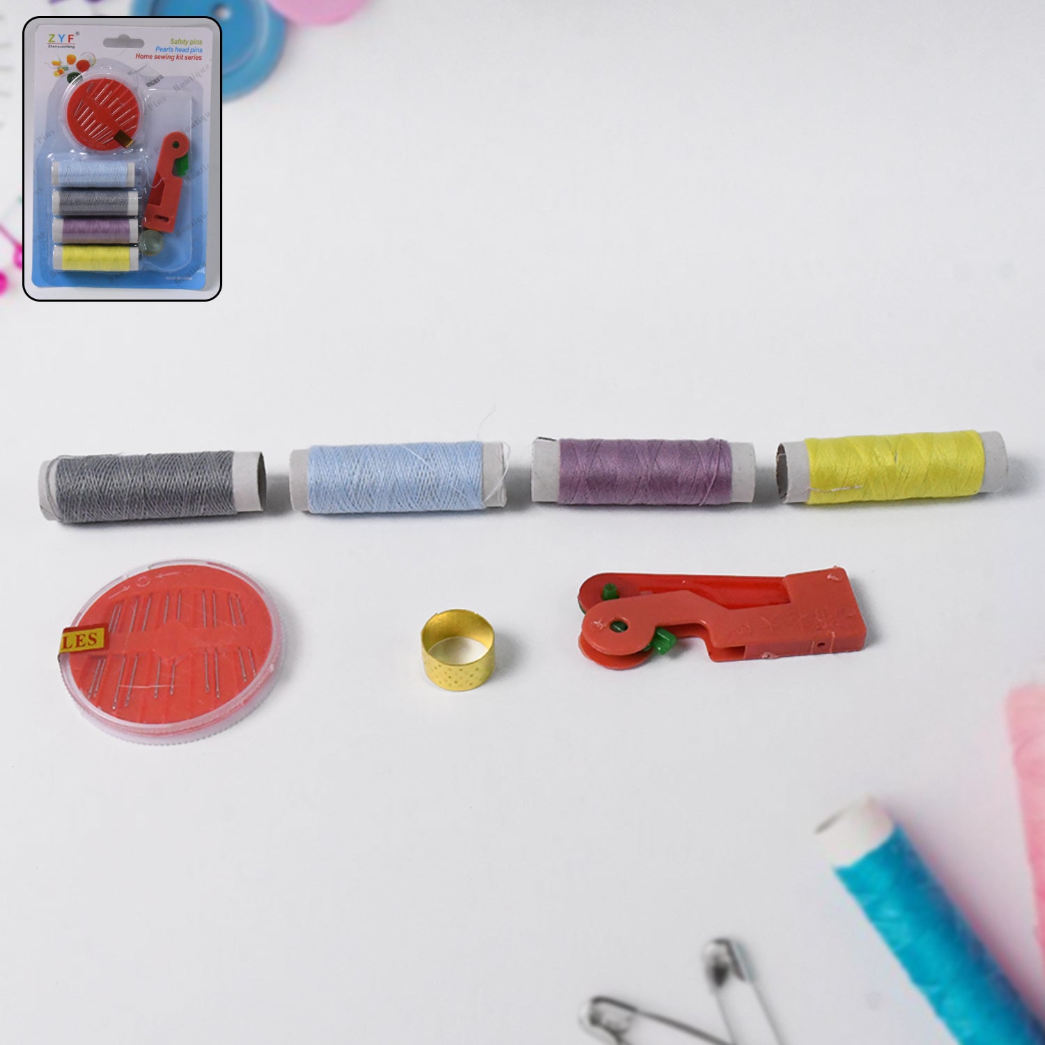 01_23f3e1ac-51e9-4f76-bedc-808d6c405b62 7 in 1 Multipurpose Tailoring Sewing Accessories Kit (1 Set) - Image 1