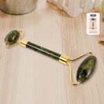 Dual-Headed Jade Facial Massage Roller (1 Pc)
