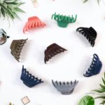 Plastic Hair Clamp Grip, Simple Matte Hair Barrette Clamp (1 Pc) - Image 4
