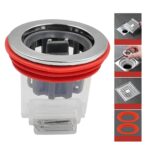 Plastic Odour Proof Floor Drain Sink Drain for Toilet Bathroom Kitchen (1 Pc)