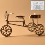 Cycle Tealight Holder / Candle Holder Decorative Candle (1 Pc)