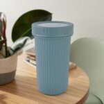 Apex Double Wall Inner Steel Travel Glass (500ml) Approx (1 Pc / Mix Color) - Image 3