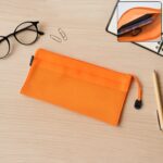 Zipper Mesh Pouch Multipurpose Travel Bag for Cosmetics Makeup Offices Supplies