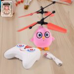 Electroplay Flying Bird RC Toy with LED & Remote Control – Pink Owl Design (1 Set)