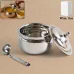 Premium Stainless Steel Ghee Pot