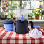 Ritu Hand Operated Compact Manual Juicer (Multicolor / 1 Pc) - Image 3