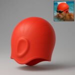Professional Silicone Swimming Cap (1 Pc)