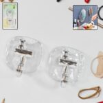 Large Plastic Self Adhesive Wall Hooks (2 Pc)