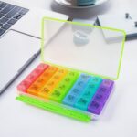 28 Grids Weekly Pill Organizer Box