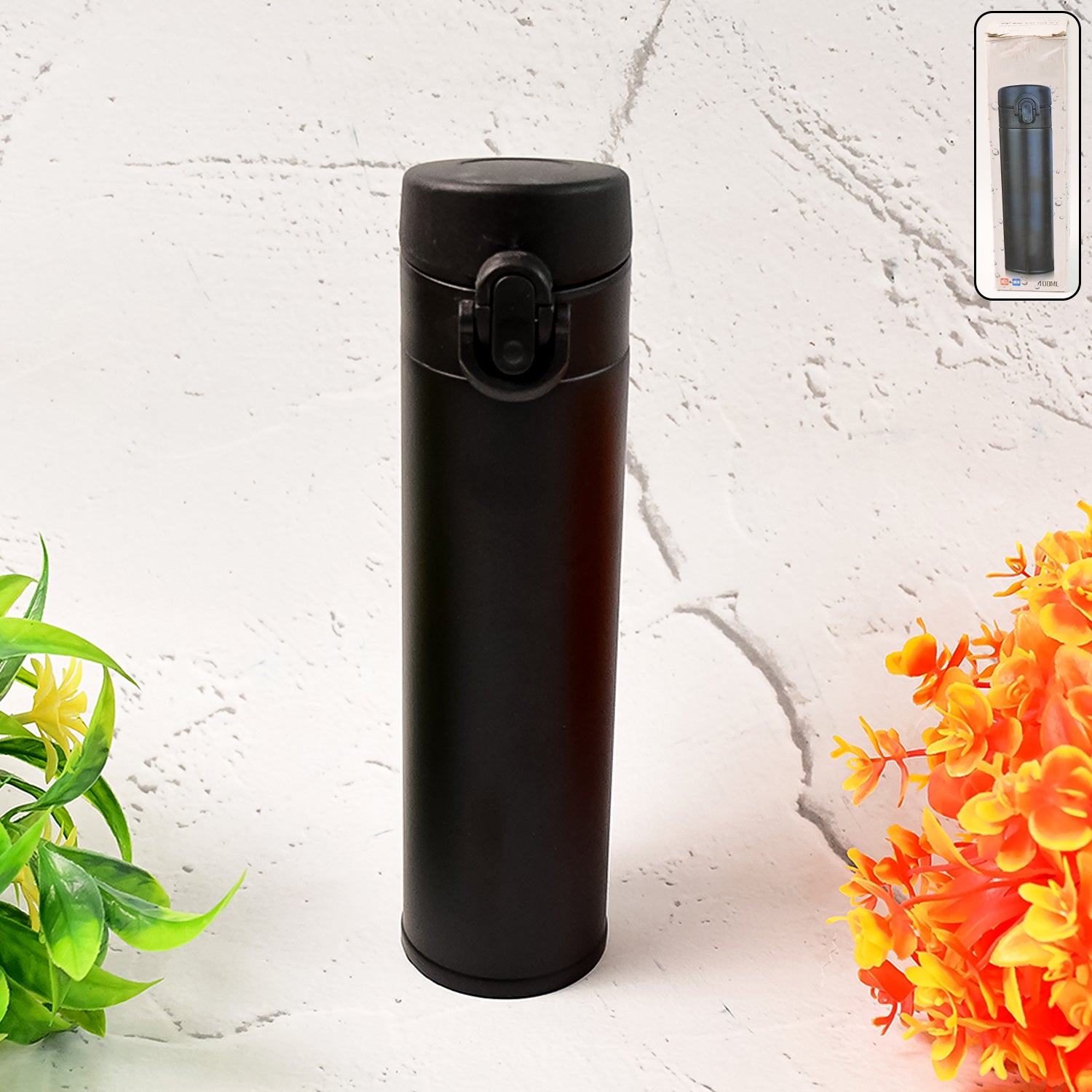 01_52ca567a-83e8-45c3-b648-6fd78a9c8471 Stainless Steel Vacuum Water Bottle 400ML - Image 1