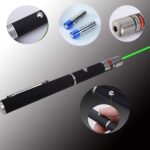 High-Power Laser Pointer Pen with 2 AA Batteries (1 Set)