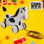 Hourse Pull Along Toddler Toy with Attractive Design