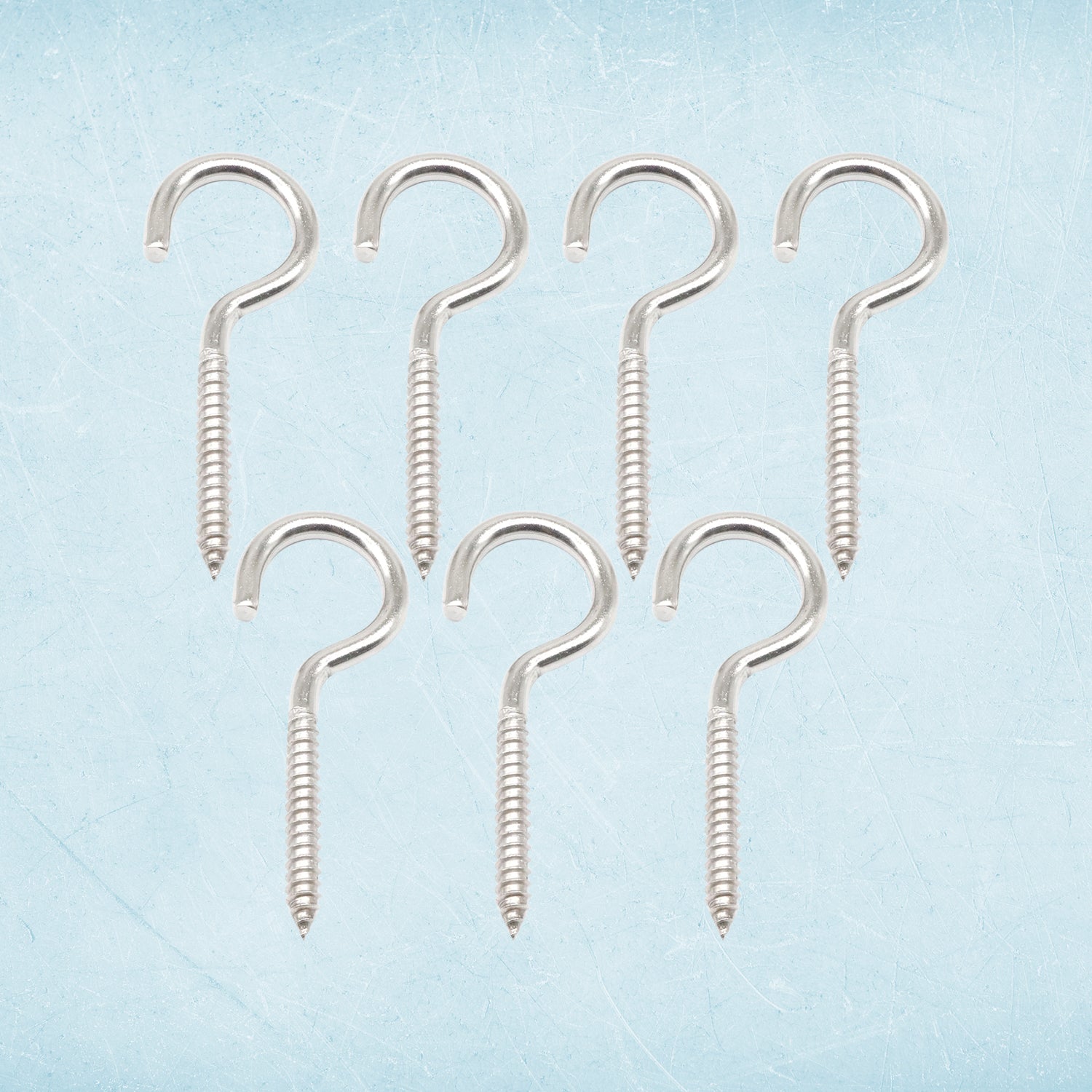 01_6d608e97-18d6-4f12-b8db-980c477daf9e Eye Hooks Screw in Heavy Duty, Stainless Steel Eye Bolts Screw (7 Pc Set) - Image 1