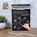 Magical Scratch Art Book For Gifts Girls & Boys (40 Sheet)