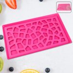 Plastic Kitchen Tray with Modern Hollow Design (40x25 cm)