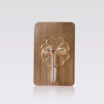 Plastic Adhesive Sticky Waterproof and Oil Proof, Wall Hook (5.5×3.5 Cm)