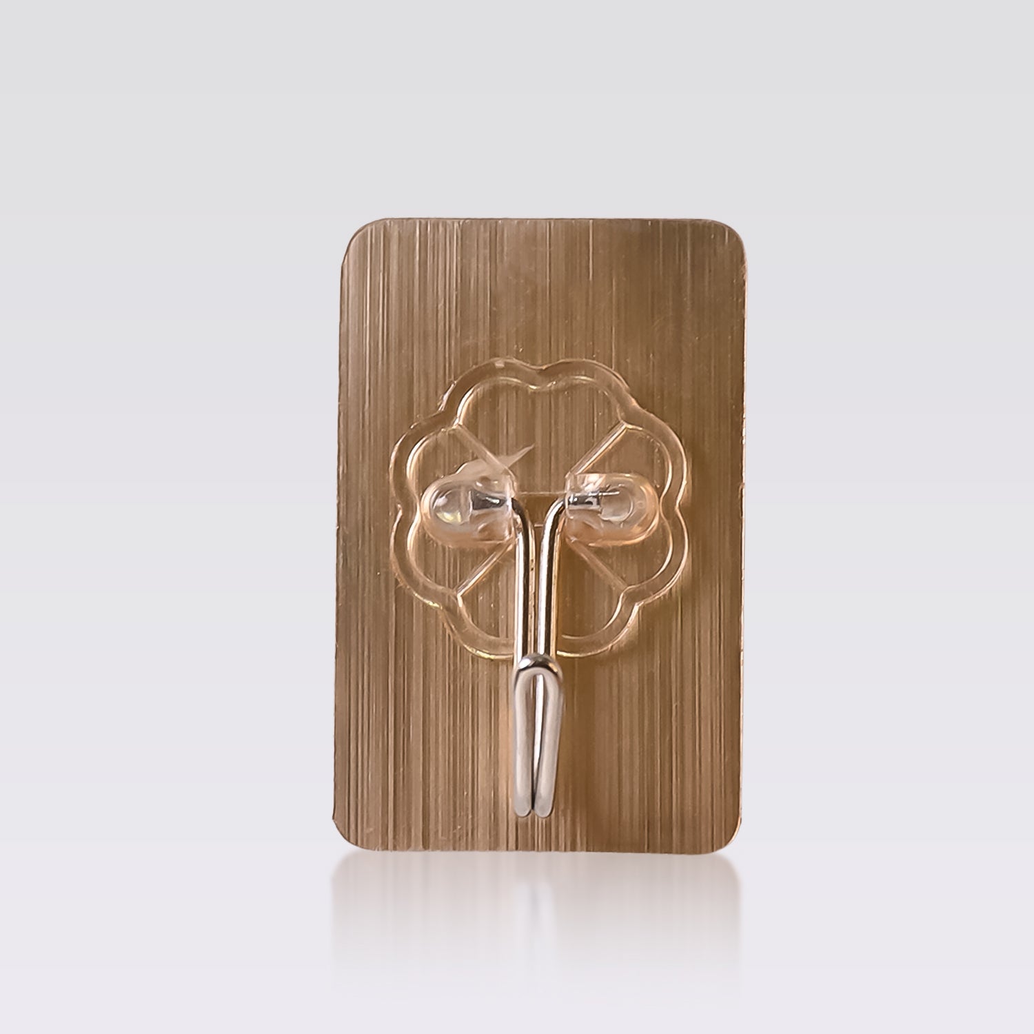 01_76c6e249-b54f-466c-a45c-d0d63e96dab5 Plastic Adhesive Sticky Waterproof and Oil Proof, Wall Hook (5.5×3.5 Cm) - Image 1