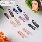 Metal Hair Clips Set (12 Pcs Set), Hair accessories