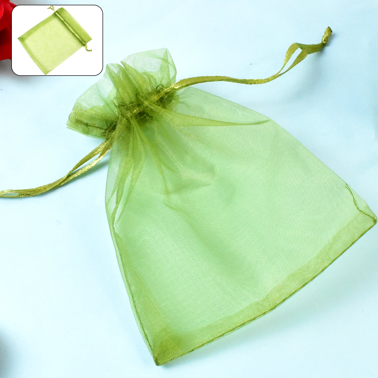 01_7a585e88-29fb-45f0-995d-2270c52ee63b Small Potli Gift Bags, Small Mesh Bags Drawstring Gift Bags (1Pc / 12×10 Cm) - Image 1