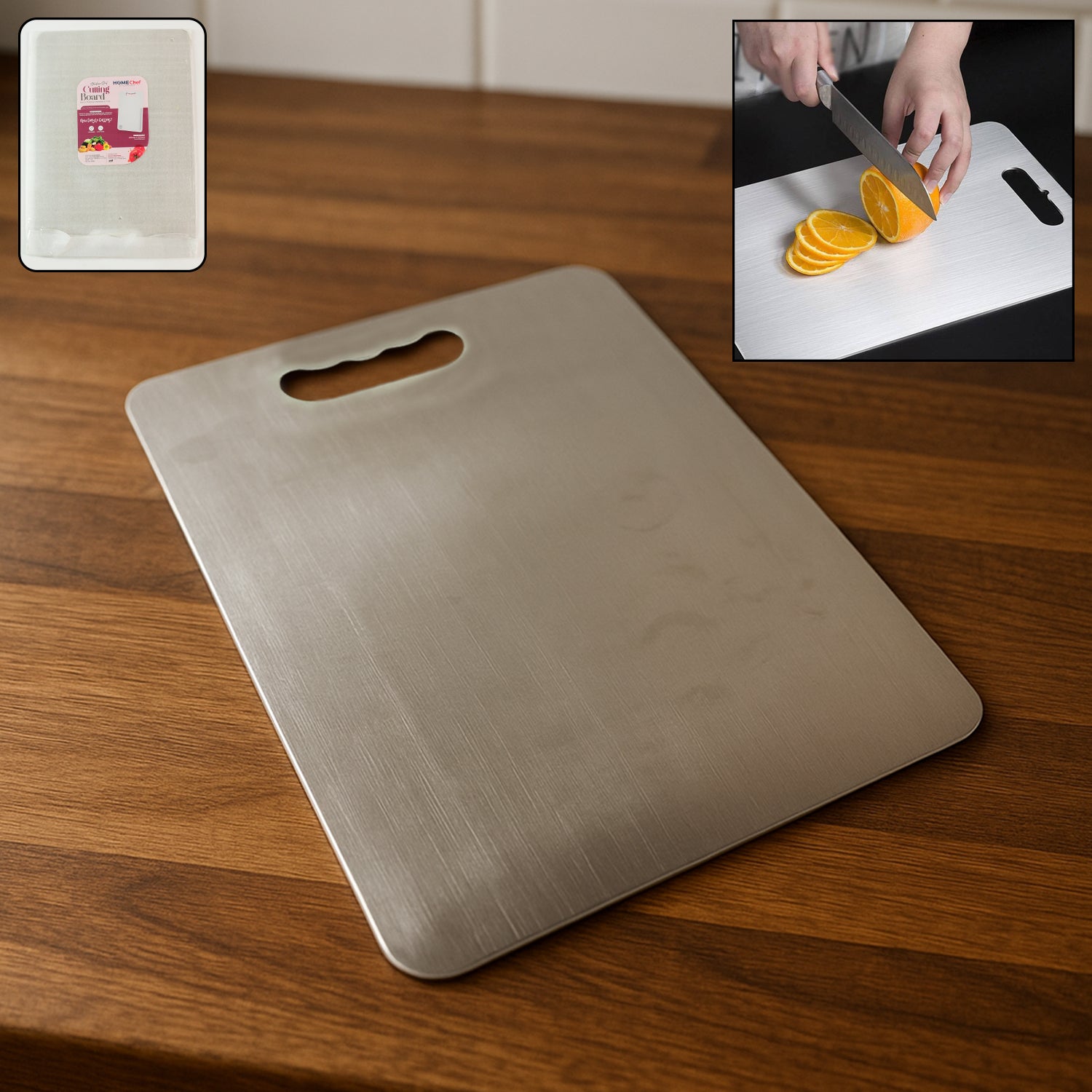 01_7af8d26e-2dbc-44a3-9142-bfbbc725faf4 Premium Stainless Steel Cutting Board 229mm x 330mm (1 Pc) - Image 1