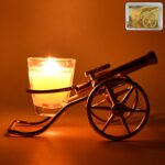 Top Cannon Tealight Holder / Candle Holder (1 Pc)