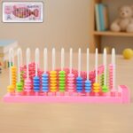 Abacus 13 Rods Counting Abacuses Toy Bead Educational Tools (1 Set / Mix Color)