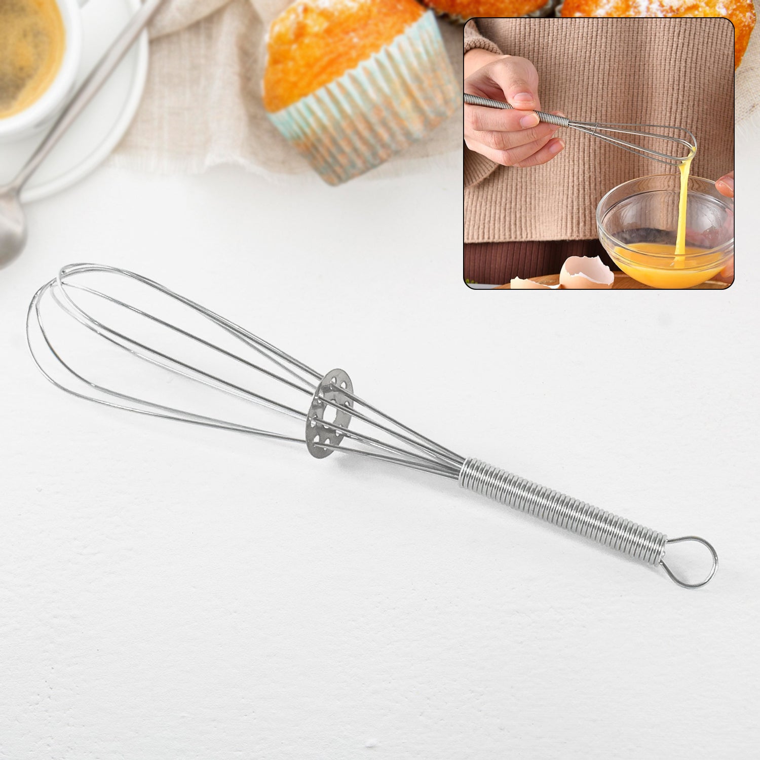 01_91f88dc8-18c3-4ffd-b00a-6ed825f4c5f5 Kitchen Whisk, Stainless Steel Kitchen Tool (1 Pc / 16 cm) - Image 1