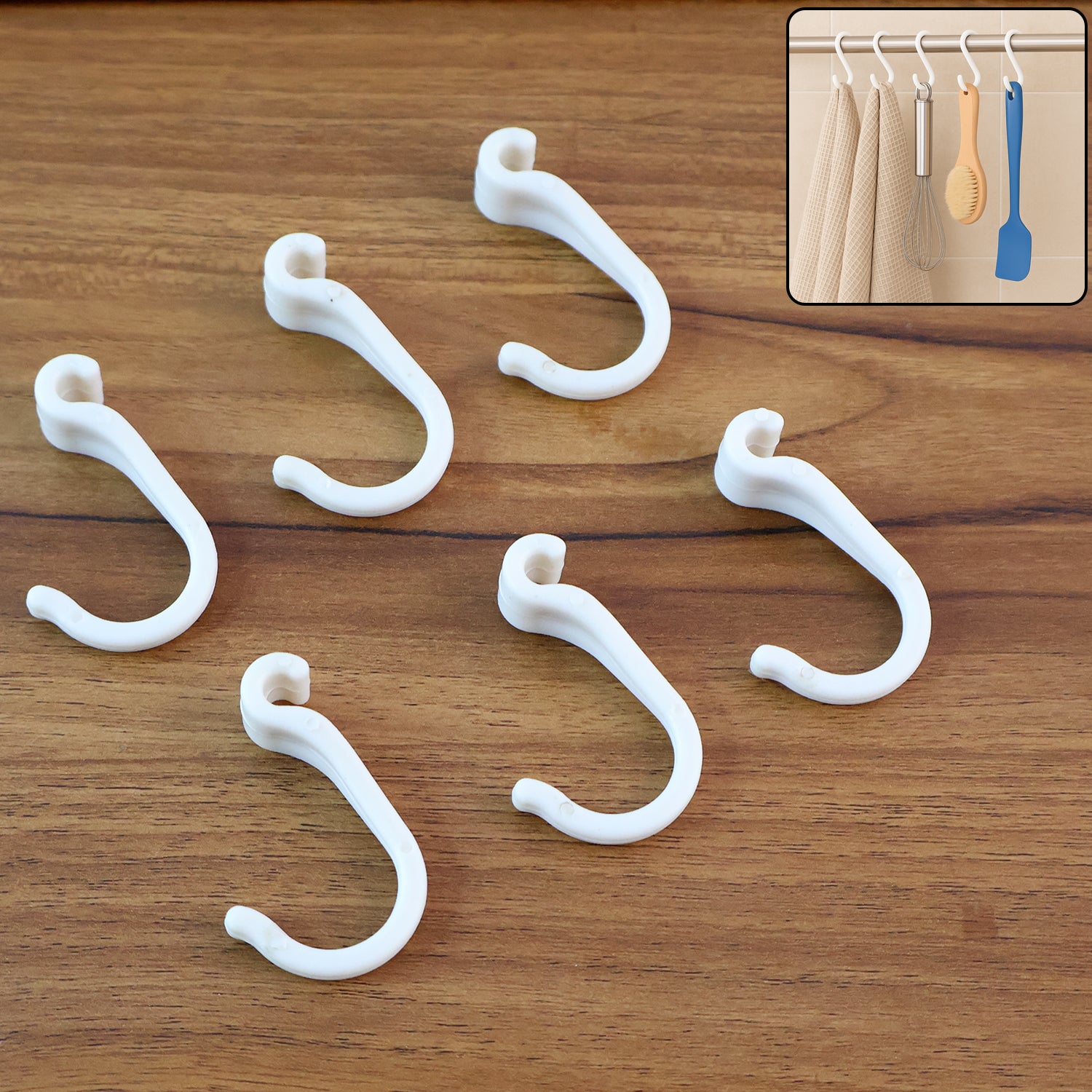 01_92114eb9-24aa-4daf-90f0-02cb5dc7b518 Small Plastic Hooks (6 Pc) - Image 1