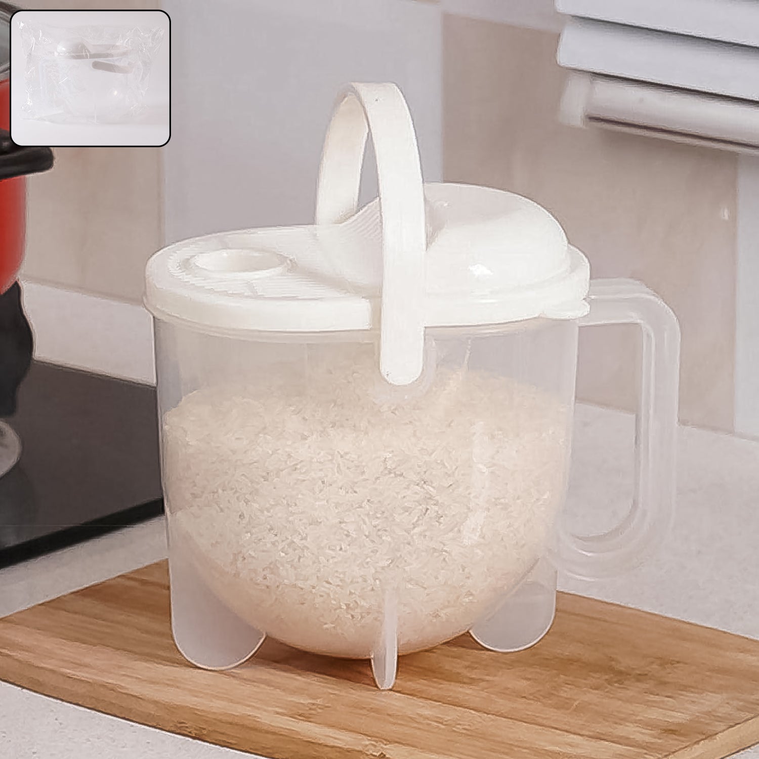 01_99c93103-73f1-404f-8afa-13f8976abfe7 Airtight Rice & Grain Storage Container (1 Pc) - Image 1