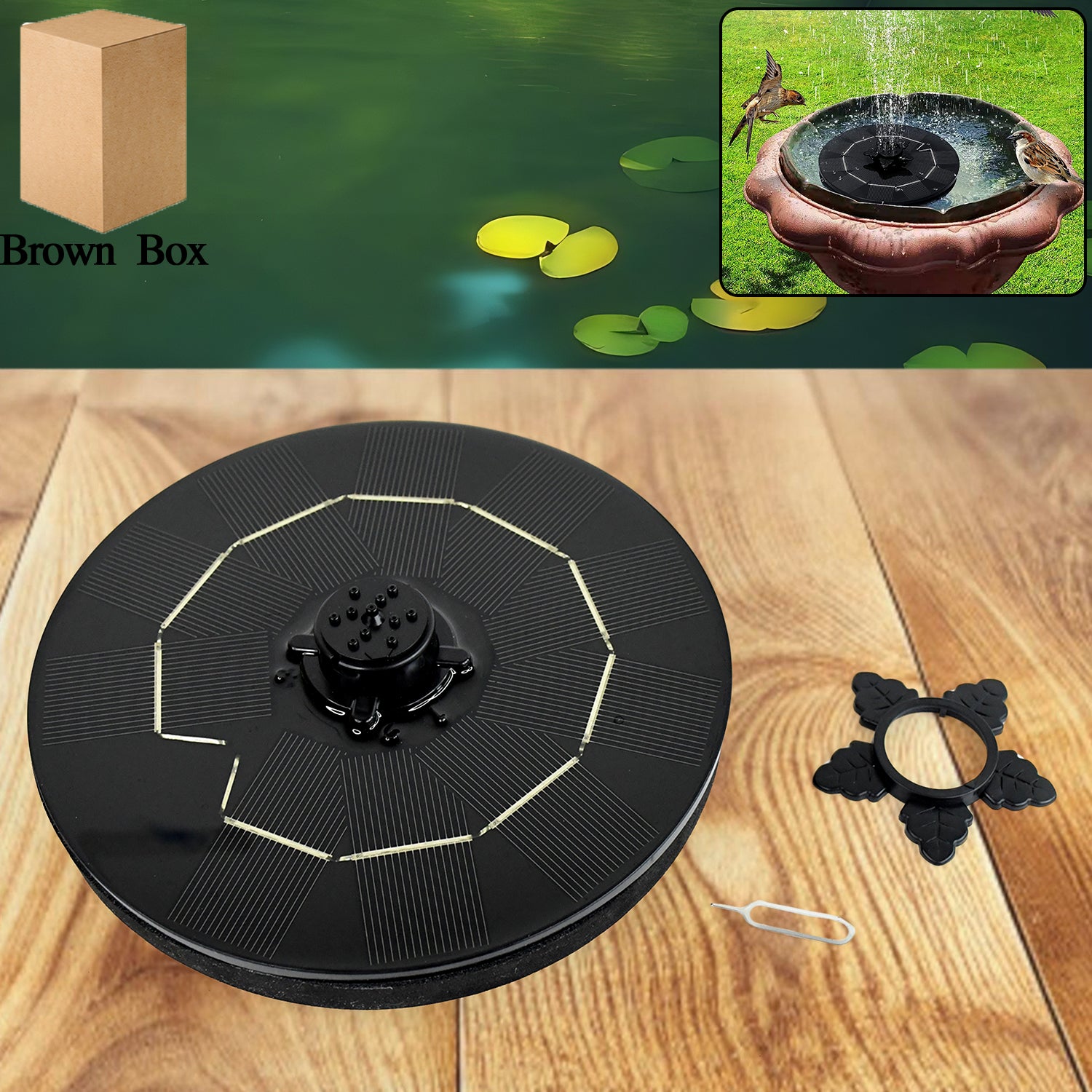 01_9bcff32c-9858-4a05-aa53-387654687ec8 Solar-Powered Floating Water Fountain Pump Kit - Image 1