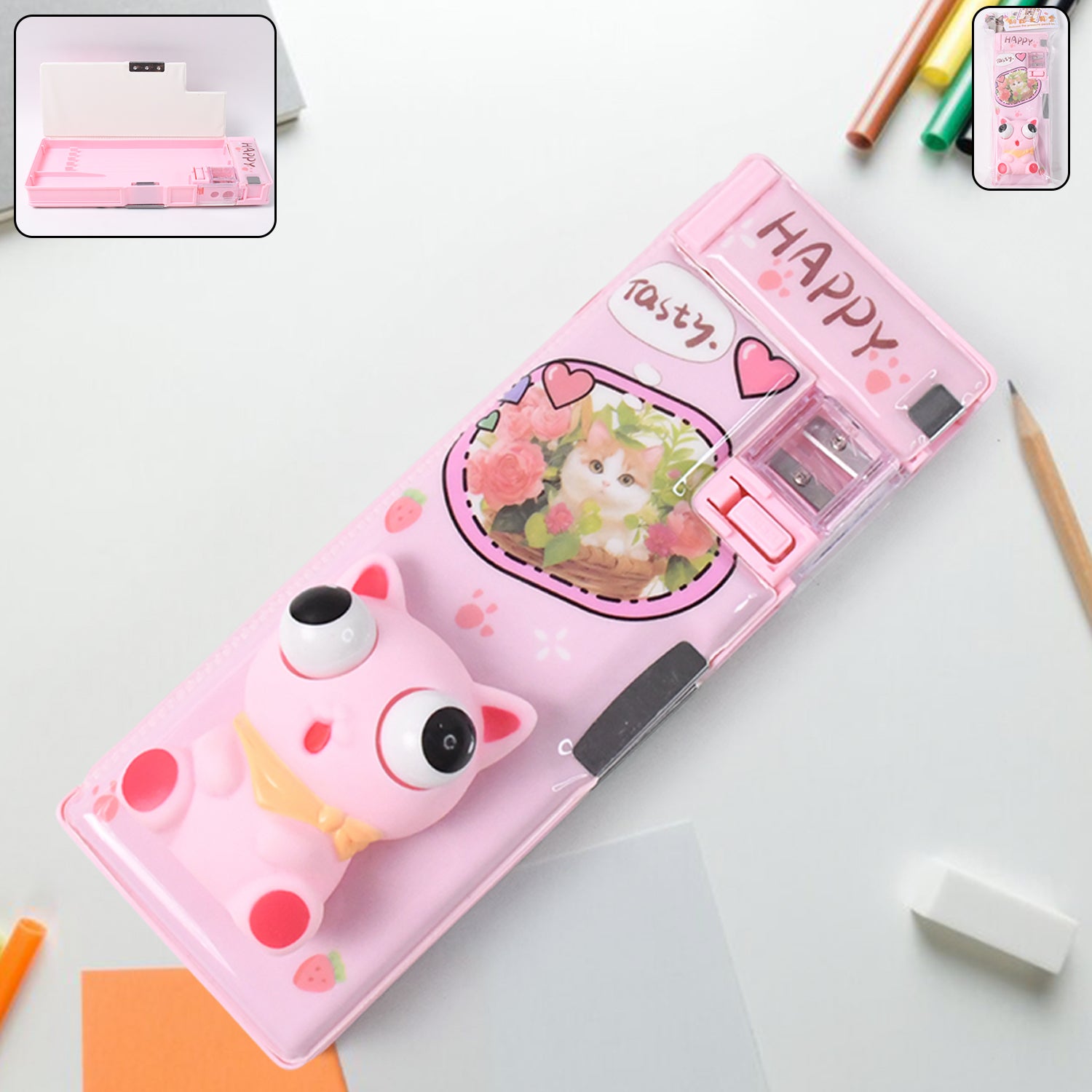 01_a310e3c6-0002-4f0f-a7e7-3c2e7df6e0e5 Plastic 3D Compass Box with Decompression Creative Toy (1 pc) - Image 1