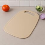 Durable Plastic Chopping Board 34x23 cm (1 Pc)