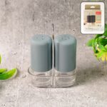 Apex Victory Salt & Pepper Dispenser Set – 2 Pcs Acrylic Seasoning Shaker