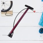 High Pressure Hand Air Pump with Dual Nozzle