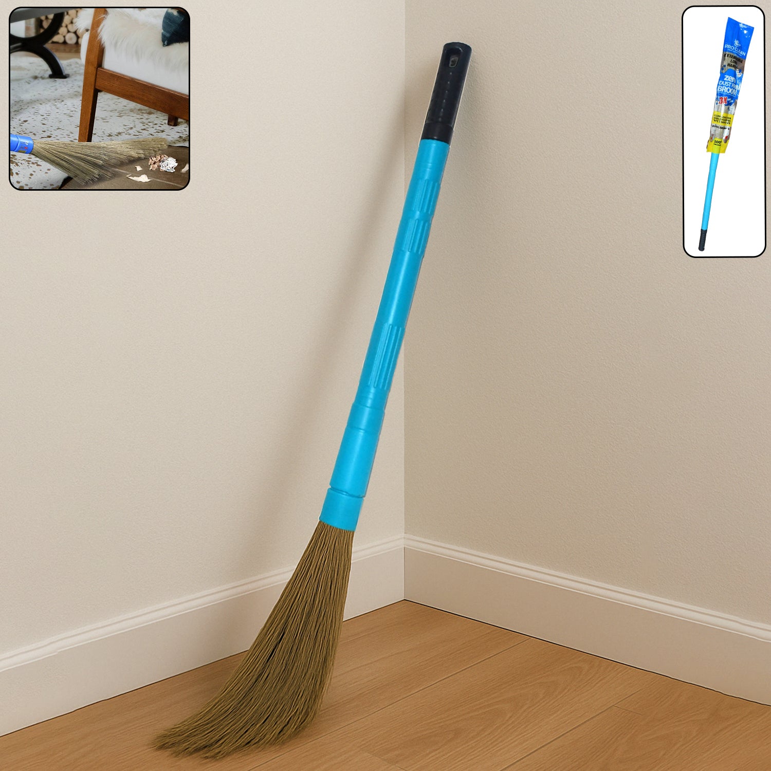 01_af4c384a-d08a-4d52-a877-667ec85fb7da Pro Clean Expandable Floor Broom with Plastic Handle - Image 1