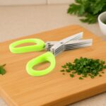 5-Blade Multipurpose Herb Scissors (1 Pc)
