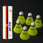Durable Plastic Shuttlecock (6 Pcs Set)