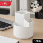Plastic Rotatable Pen Holder, Pencil Marker Holder (1 Pc) - Image 2